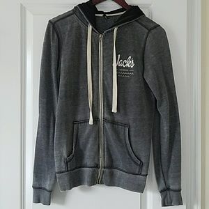 Jack's Surfboards zip up hoodie medium
